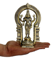 ESPLANADE Brass Balaji Moorti Murti Idol Statue Praying Idol for Pooja, Vishnu Narayan - Home Decor (7" inches Height)
