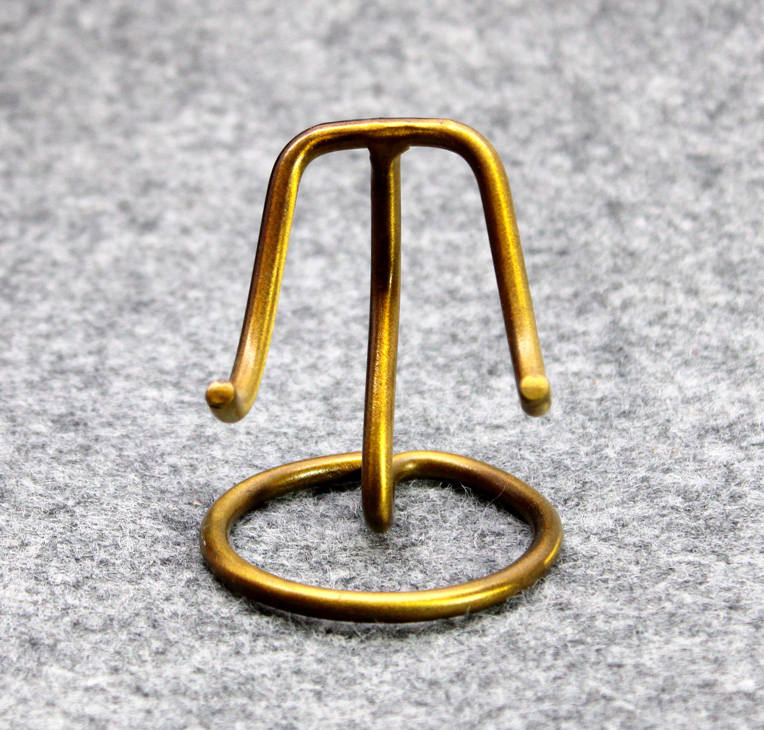 eSplanade Heart Shaped Urn Stand | Stand for Heart Keepsake Urns, Burial Urns, Memorial Keepsake Urns - Golden, Silver