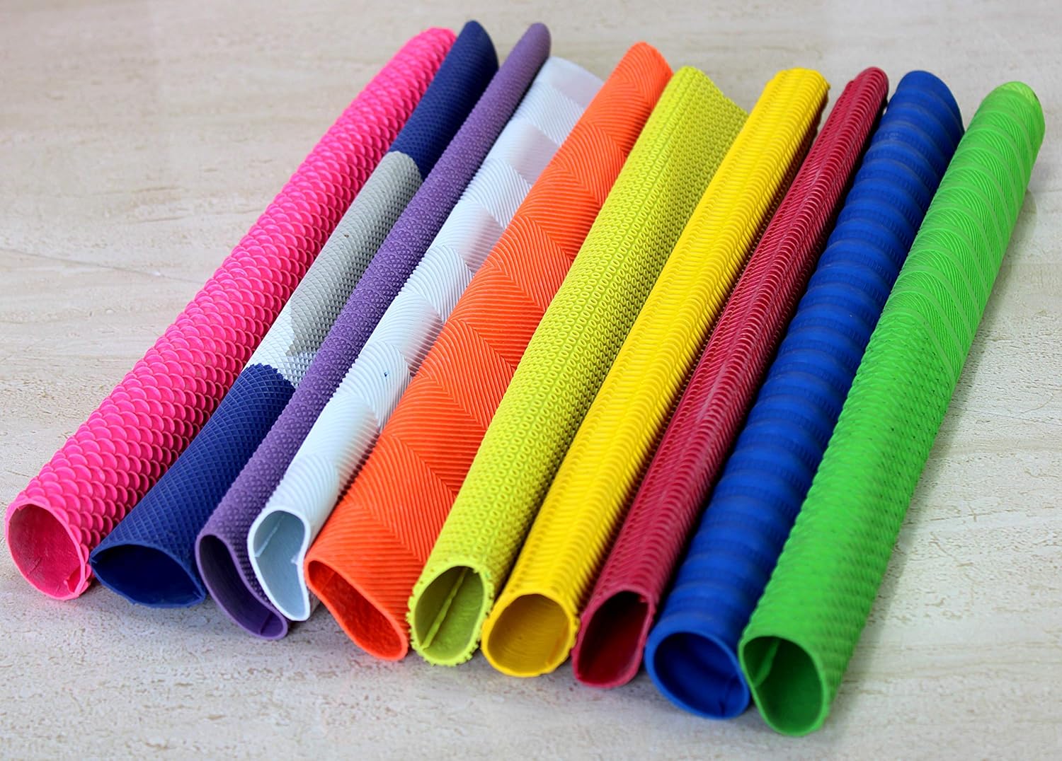 StonKraft 10 Piece Cricket Bat Grips - Available in Multi color | Cricket Grips | Bat Sleeve