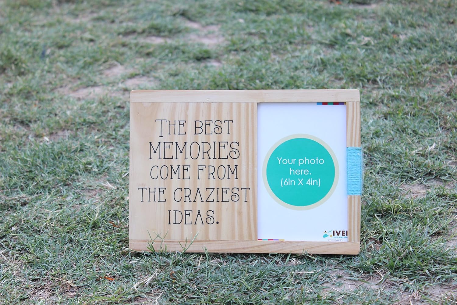 IVEI wooden photoframe for wall and desk - Memories - picture quote - gifts for photographer - souvenir gifts - farewell gifts
