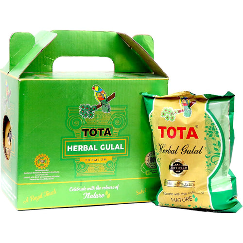 TOTA Herbal Holi Colour Giftbox | Certified Non-Toxic Chemical Free Natural Colors | Pichkari Gun, Gulal Colors, Baby Reveal Colours.