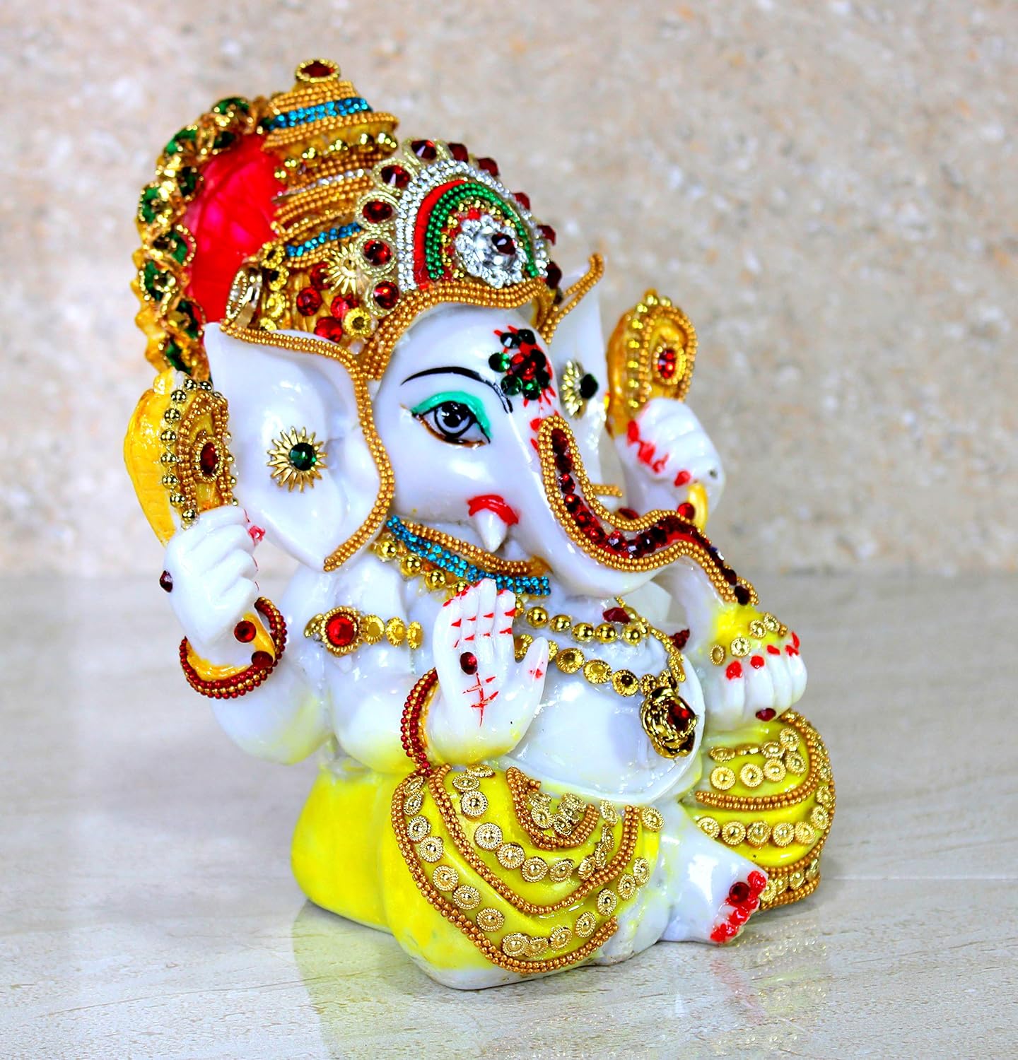 eSplanade Ganesha Ganpati Murti Idol Statue Sculpture (7")