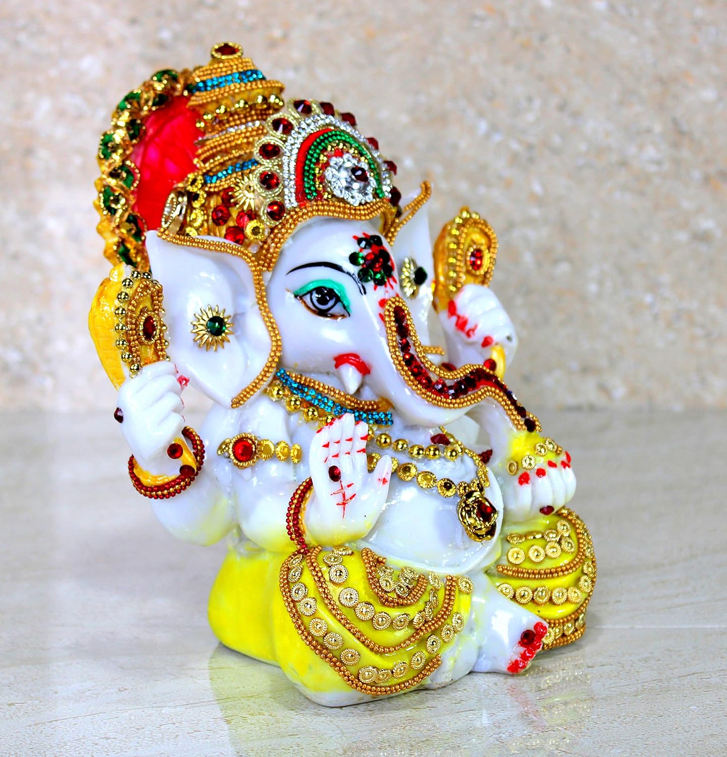 eSplanade Ganesha Ganpati Murti Idol Statue Sculpture (7")