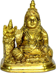 eSplanade Brass Laxmi Lakshmi Kuber Idol Murti Sculpture (4.25")