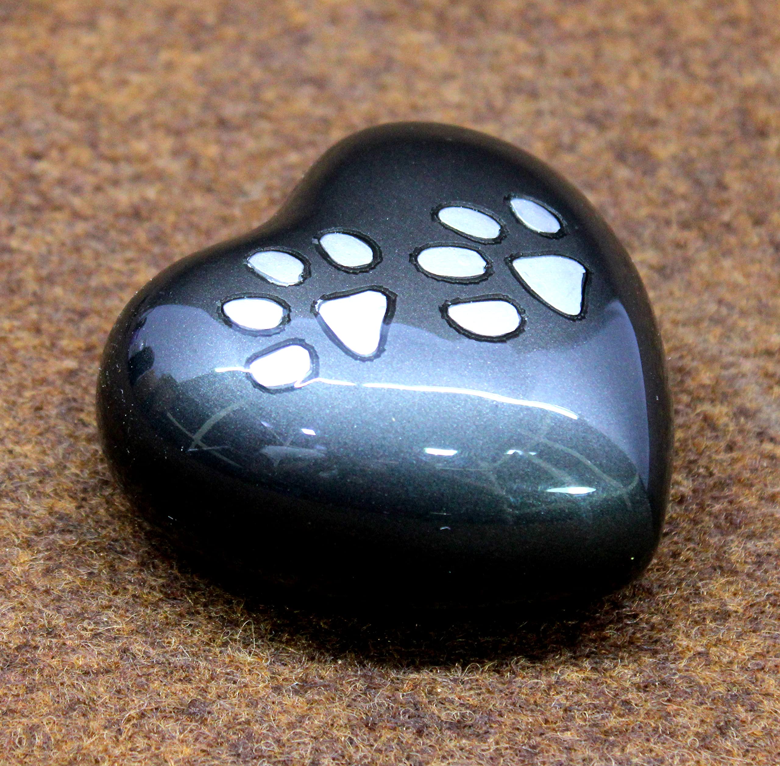 eSplanade cat Dog pet Cremation Mini Heart urn Keepsake Memorial | Small urn for Ashes Funeral Burial