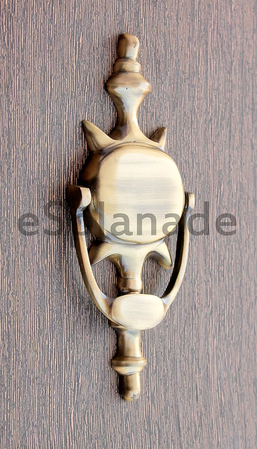 eSplanade Italiano Style Door Knocker, Yellow