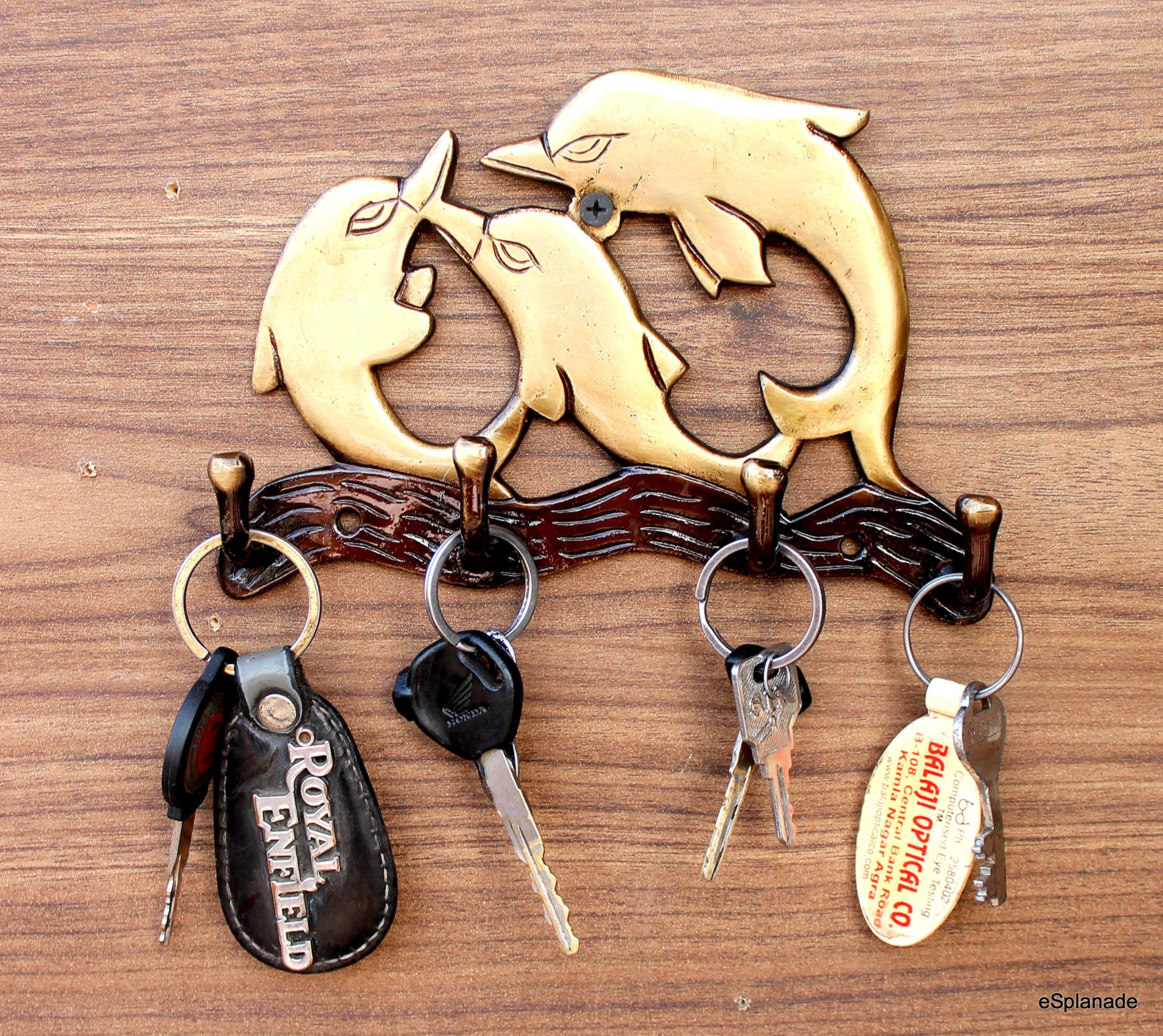 Multicolored Ethnic Horse Brass Key | Key Stand | Key Holder, for Keys Hanger Hook, Wall Key Holder, Key Stand, Keys Rack Hook, Key Hanging Hooks (Horse Design)