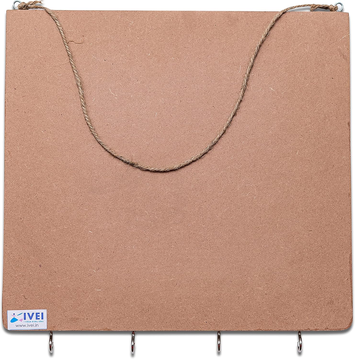 IVEI Smart pin Board and Key Holder Combination - Organizer Boards - Orange Bulletin Board