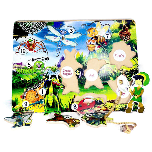 MFM Toys Magnetic Bug-Catching Game (Magnetic Puzzle)