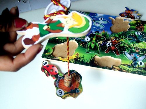 MFM Toys Magnetic Bug-Catching Game (Magnetic Puzzle)