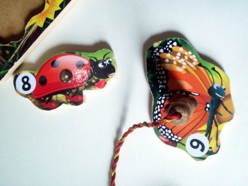 MFM Toys Magnetic Bug-Catching Game (Magnetic Puzzle)