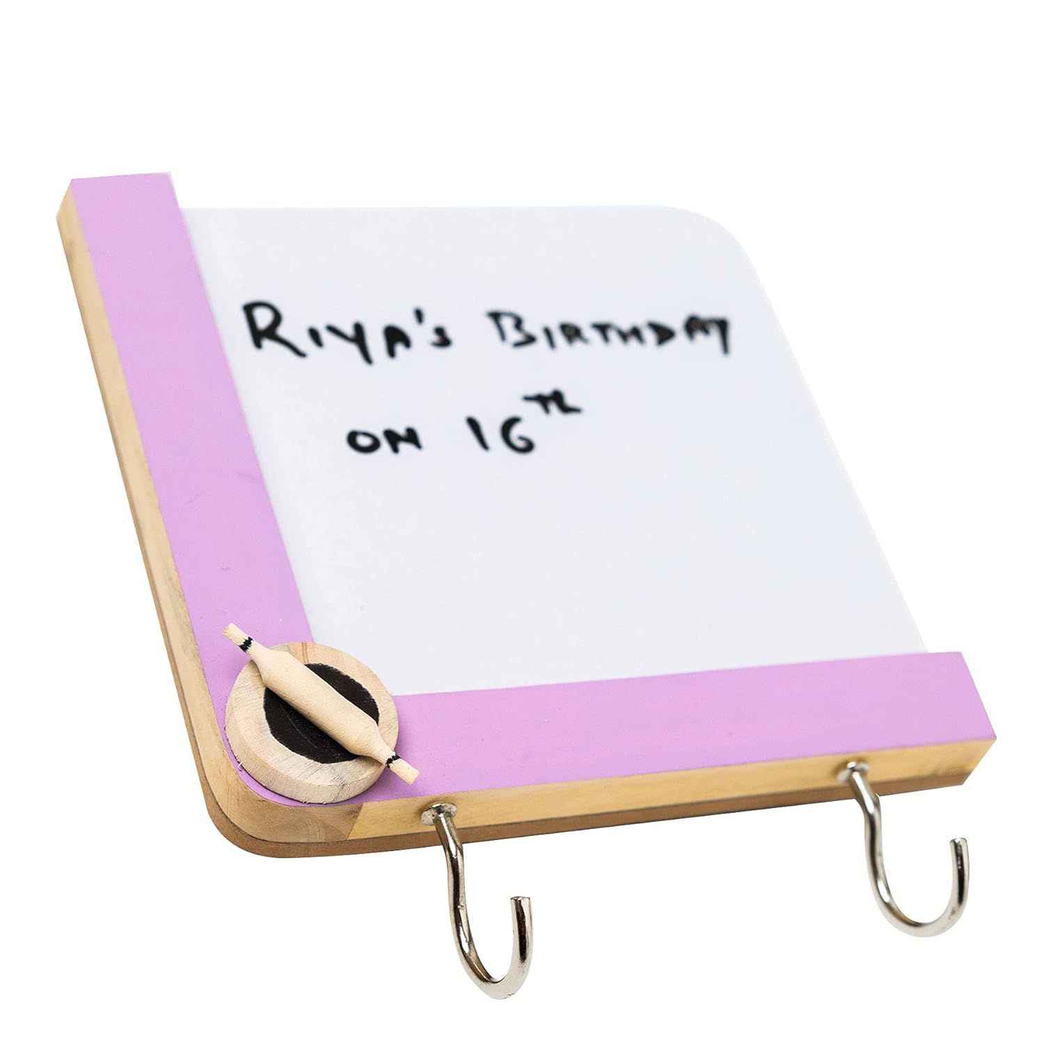 IVEI Utility Fridge Magnet with a Dry Erase Board - Budget Gifts - Unique Ideas - whiteboard (Rolling Pin, Purple)
