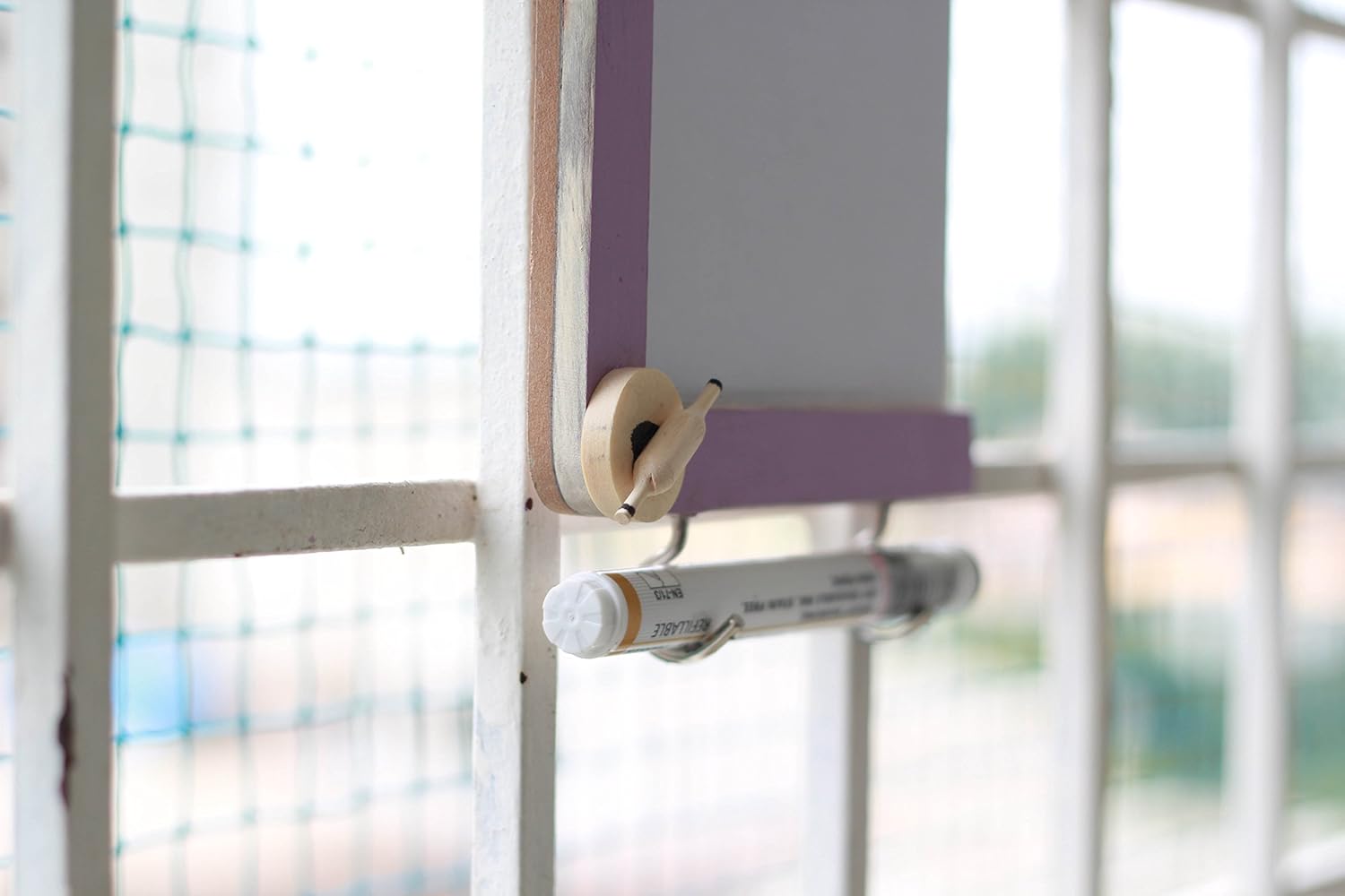 IVEI Utility Fridge Magnet with a Dry Erase Board - Budget Gifts - Unique Ideas - whiteboard (Rolling Pin, Purple)