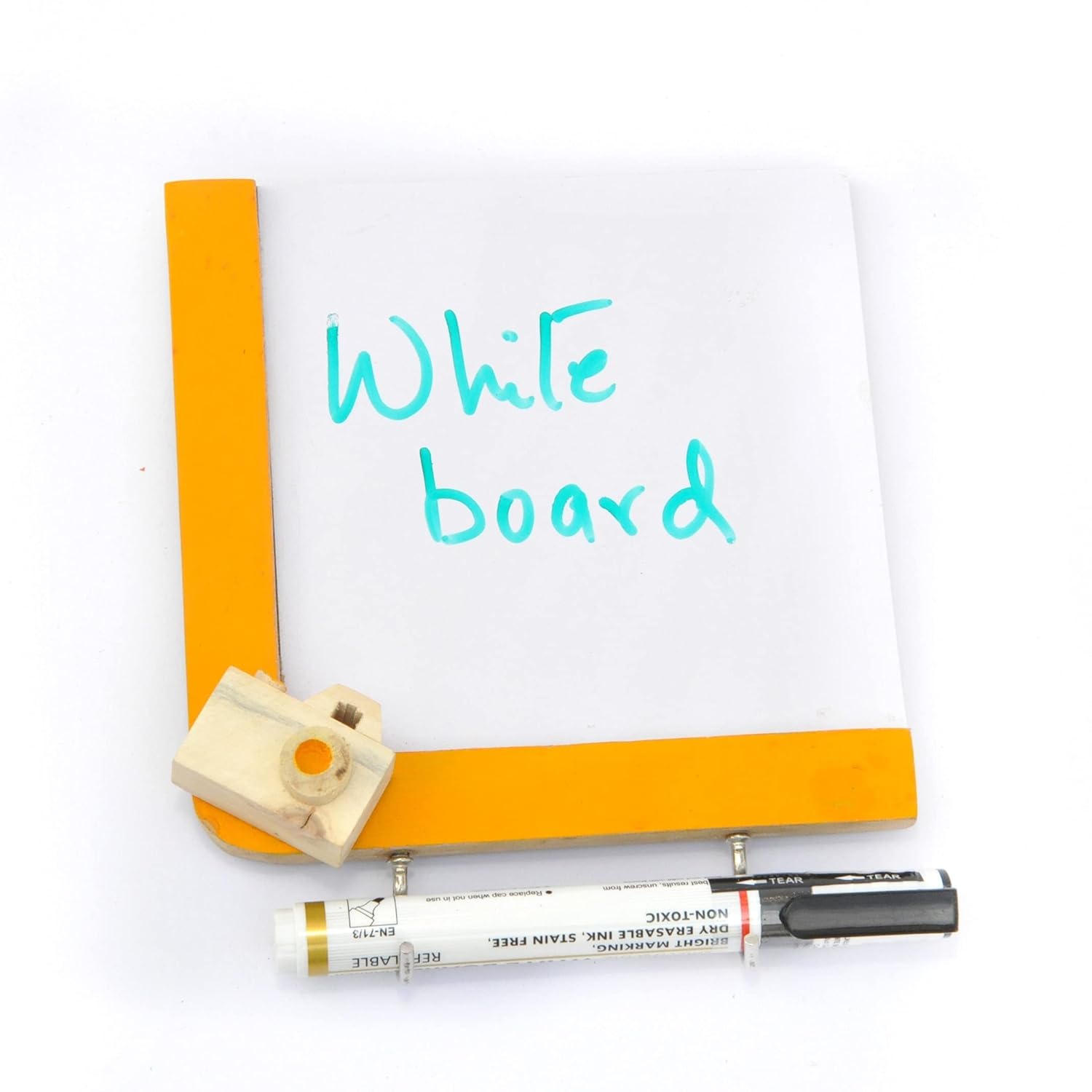 IVEI Utility Fridge Magnet with a Dry Erase Board - Budget Gifts - Unique Ideas - whiteboard (Camera, Yellow)