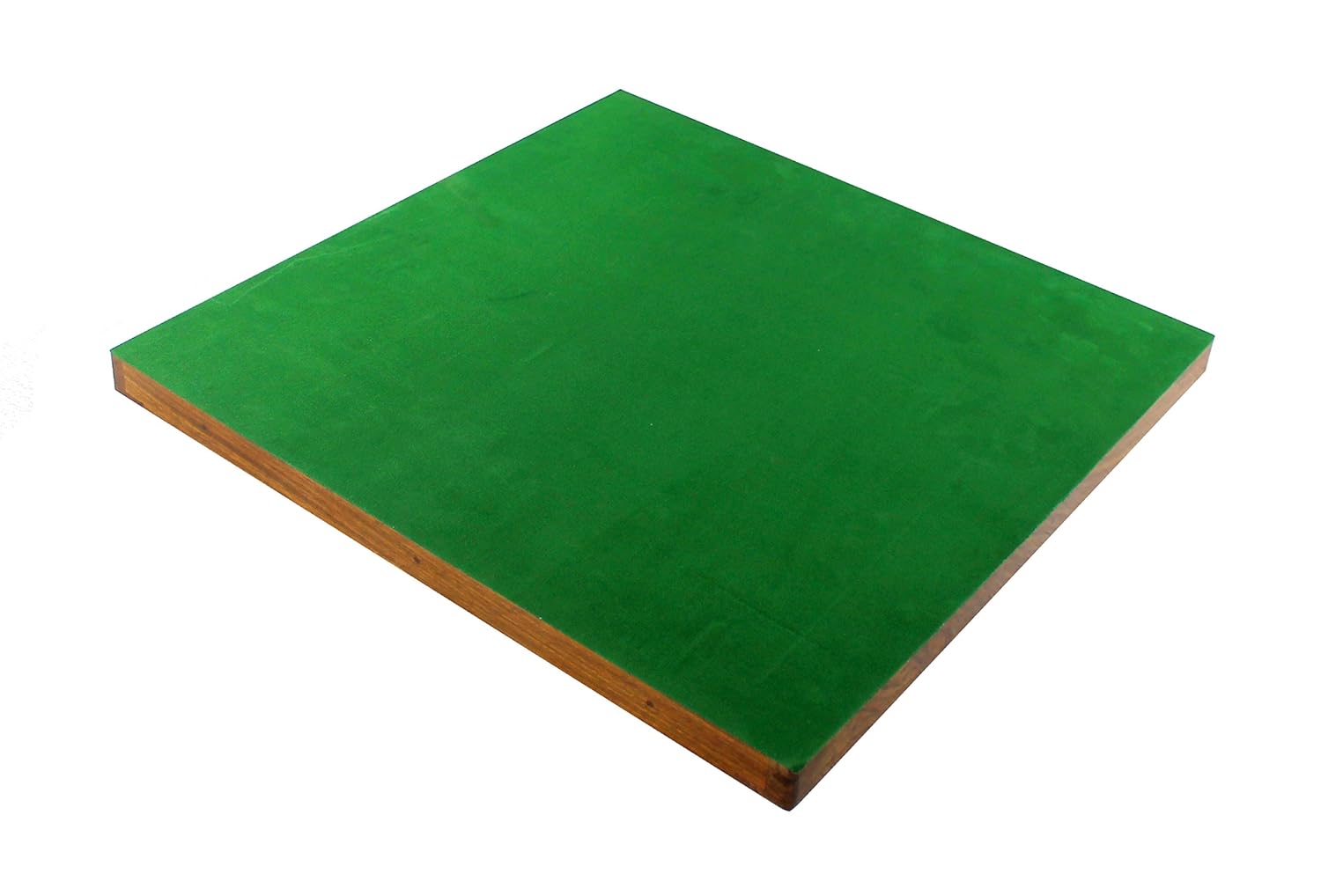 StonKraft - 16" X 16" Collectible Acacia Wood Chess Game Board Set + Brass Wooden Pieces