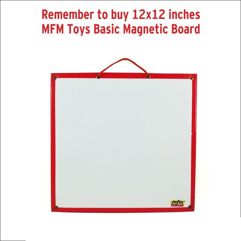 MFM TOYS Enhanced Sentence Builder Kit | English Language | 280 Magnetic Tiles (Ages 5+) (Includes Magnetic WhiteBoard Slate)