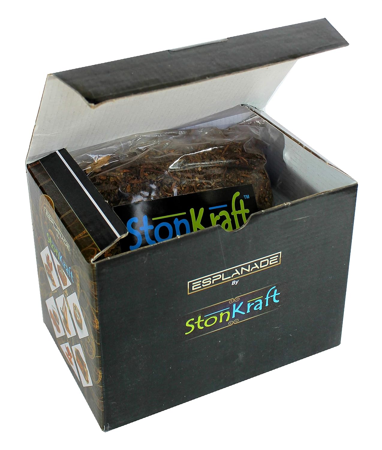 StonKraft Hawan Samagri, 100% Pure And Natural Havan Pooja Samagri Items All, Sambrani Powder (400g)