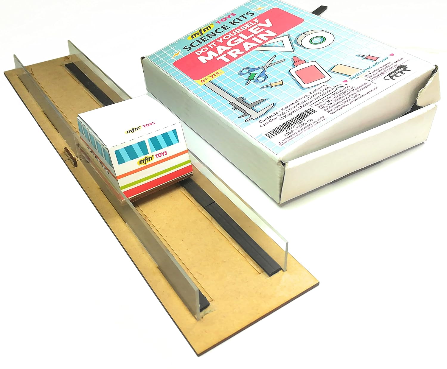 MFM Toys Maglev Train Project DIY KIT | Magnetic Levitation Demo for C ...
