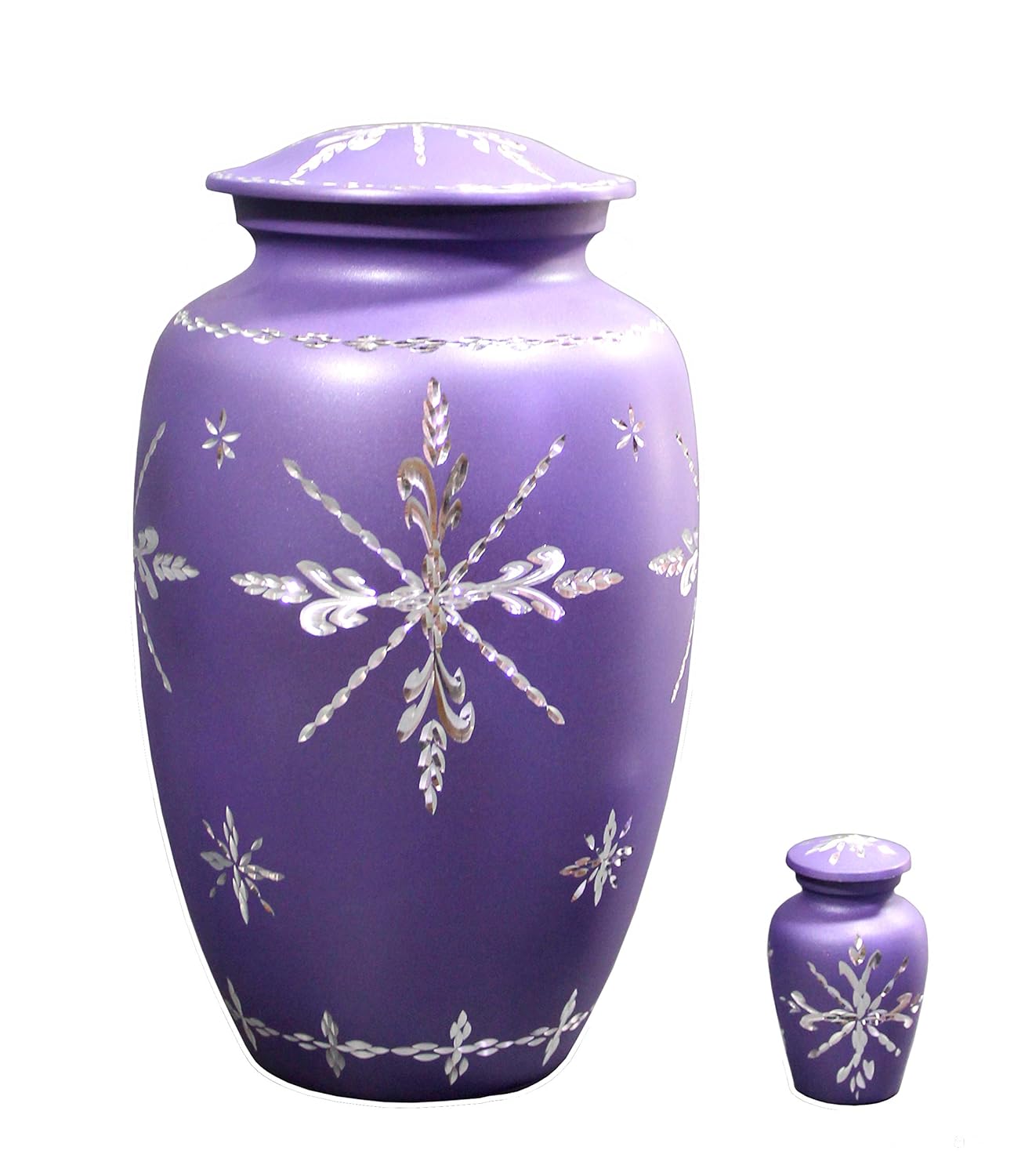 eSplanade Cremation urn Memorial Container Jar Pot with Keepsake | Cremation Urns