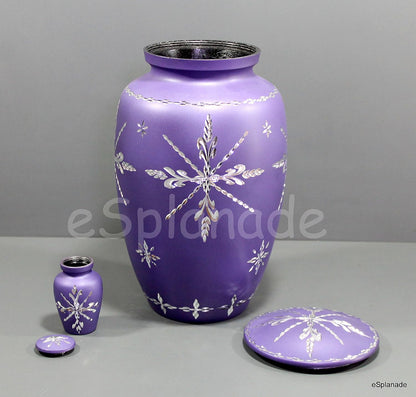 eSplanade Cremation urn Memorial Container Jar Pot with Keepsake | Cremation Urns