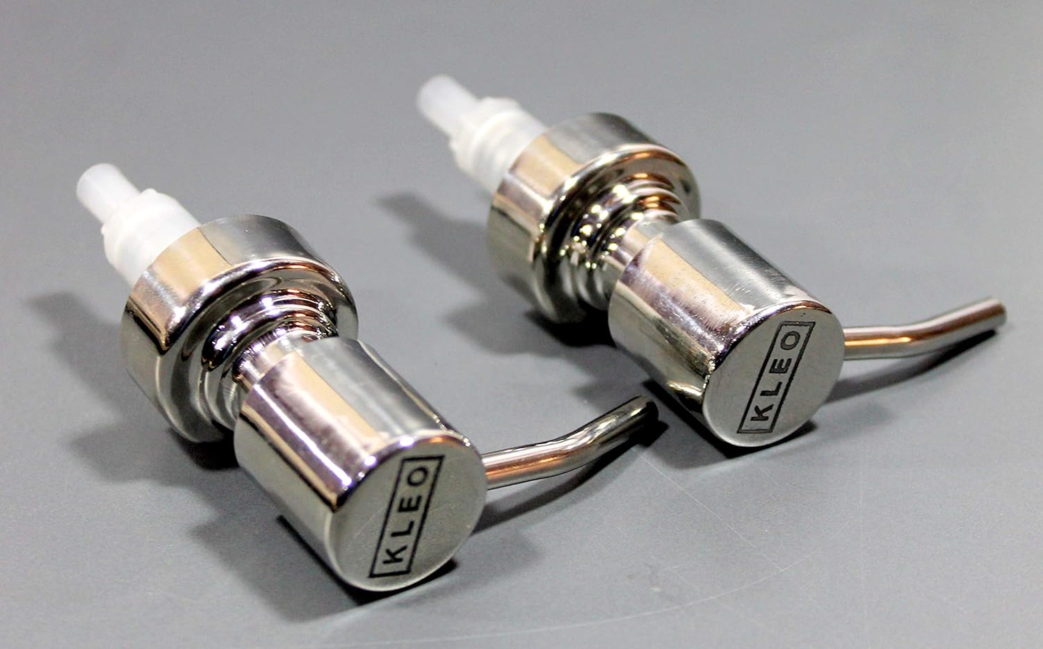 KLEO Stainless Steel Liquid Soap Dispenser Replacement Pump | Soap Pump | Lotion Pump - Pack of 2