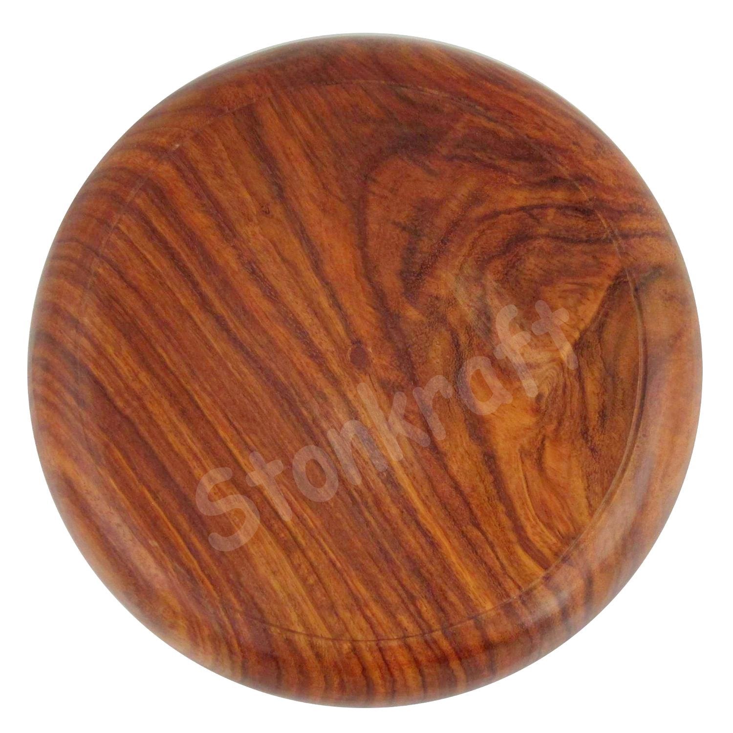 StonKraft Wooden Labyrinth Board Game Ball in a Maze Puzzle Toys - Indoor Puzzle Game for Young Adults (4 Inches)