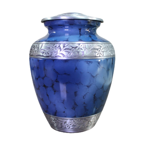 eSplanade Cremation urn Memorial Container Jar Pot | Cremation Urns | Metal Urns | Burial Urns.
