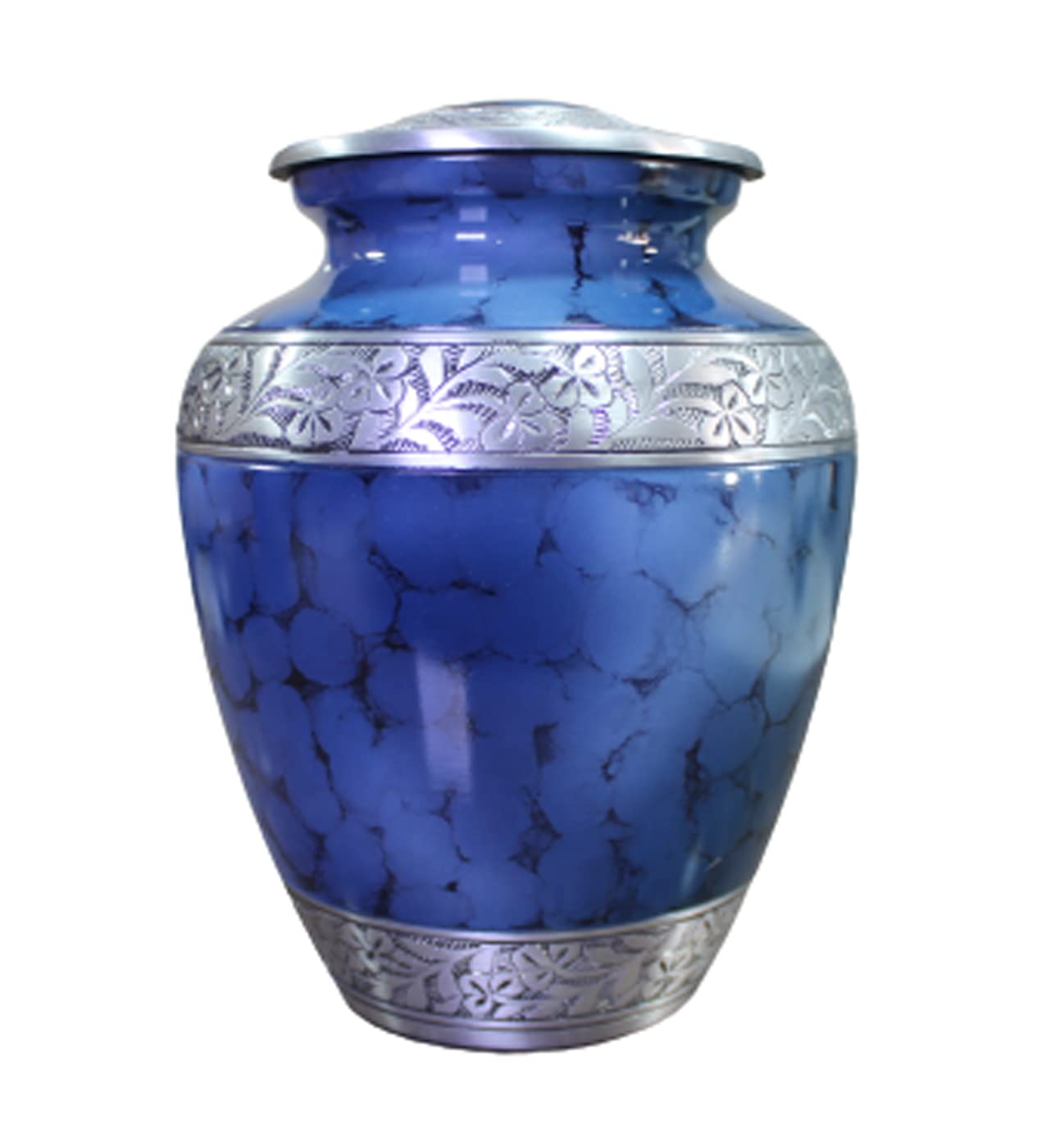 eSplanade Cremation urn Memorial Container Jar Pot | Cremation Urns | Metal Urns | Burial Urns.