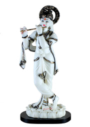 ESPLANADE Resin Krishna Kishan Murti Idol Statue Sculpture (16.5")