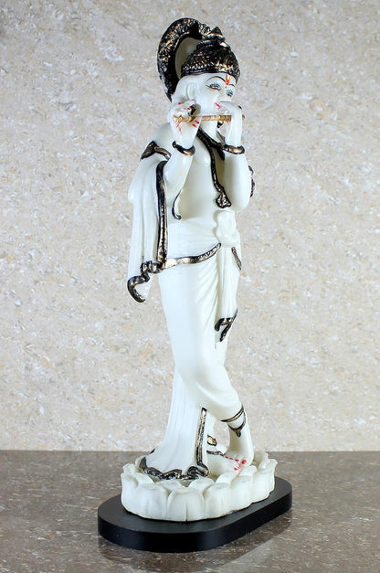 ESPLANADE Resin Krishna Kishan Murti Idol Statue Sculpture (16.5")