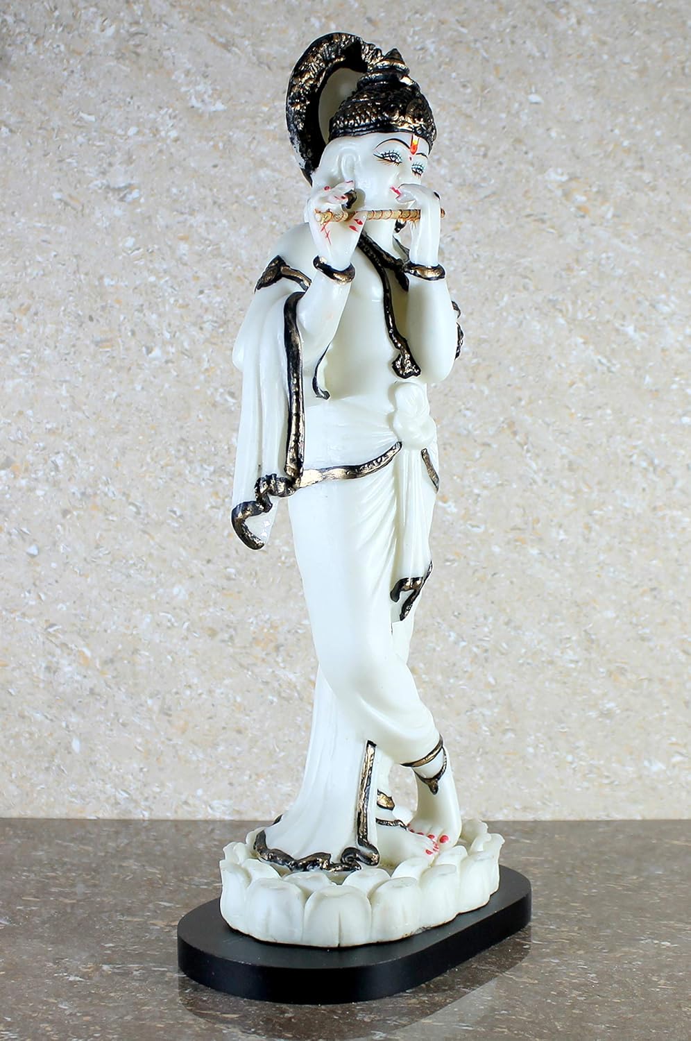 ESPLANADE Resin Krishna Kishan Murti Idol Statue Sculpture (16.5")