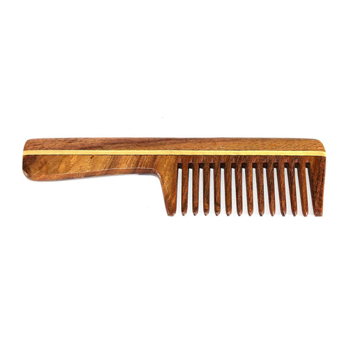 eSplanade Sheesham Rosewood Comb for Hair Beard Moustache - Beauty Care Items - Men & Women - Brown - 7.5