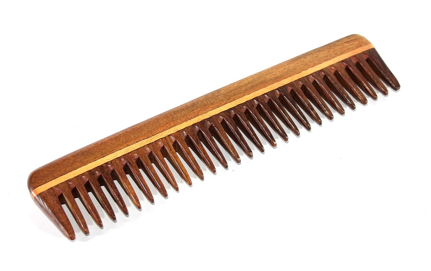 eSplanade Sheesham Rosewood Comb for Anti-Static Hair Beard Moustache - Beauty Care Items For Men & Women - Brown