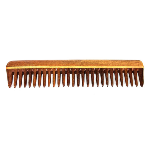 eSplanade Sheesham Rosewood Comb for Anti-Static Hair Beard Moustache - Beauty Care Items For Men & Women - Brown