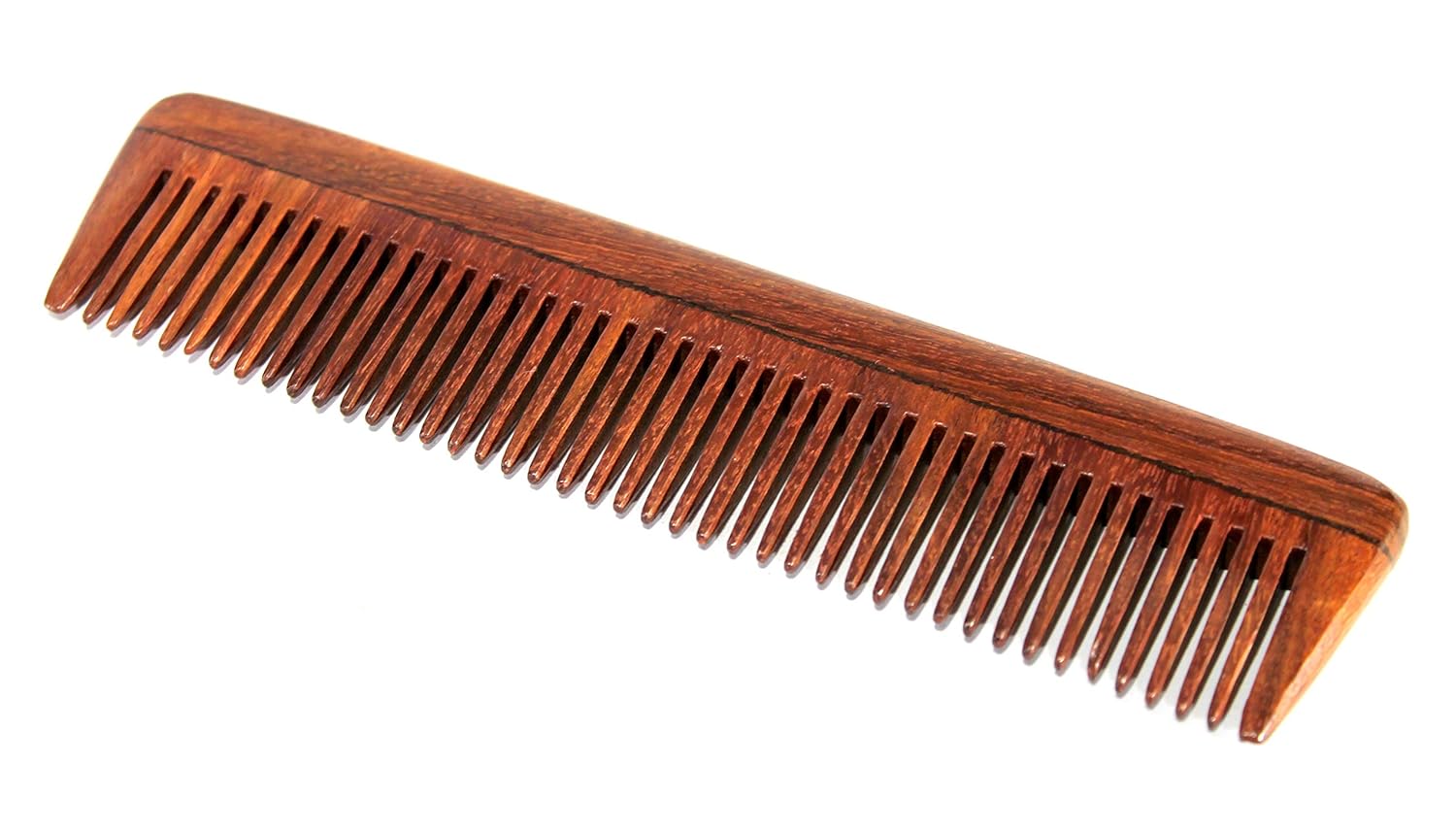 eSplanade Wooden Comb for Men & Women - Sheesham Wood Handmade Beard Comb. (6 Inch)