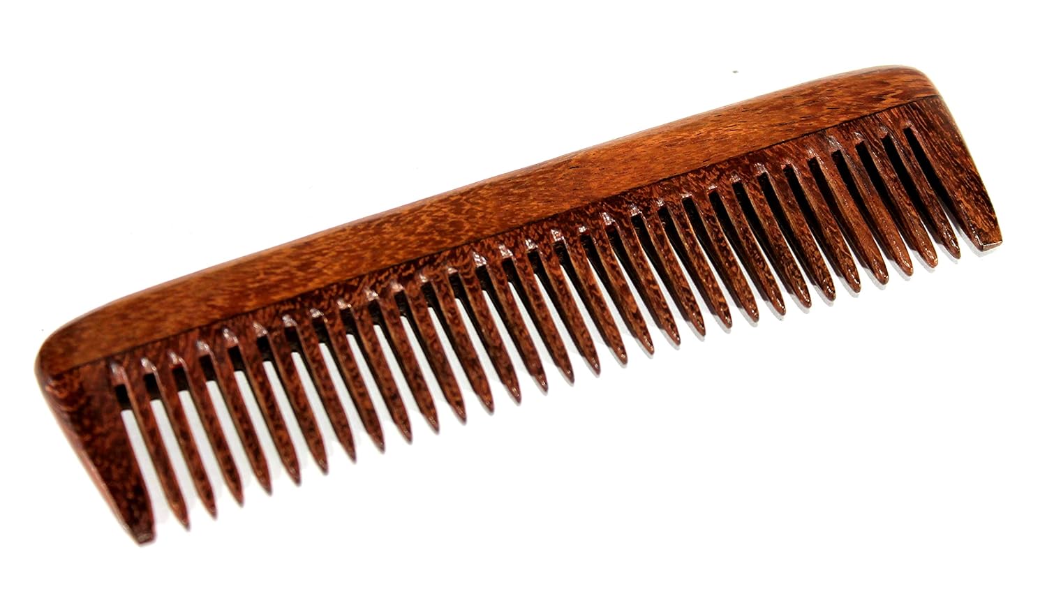 eSplanade Wooden Comb for Men & Women - Sheesham Wood Handmade Beard Comb. (6 Inch)