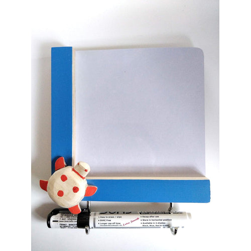 IVEI Utility Fridge Magnet with a Dry Erase Board - Budget Gifts - Unique Ideas - whiteboard (Turtle, Orange)