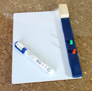 StonKraft Magnet to Do Whiteboard with Holder for Marker Pen -Task Recall, Planning Board, Personal Organiser, Writing Pad etc