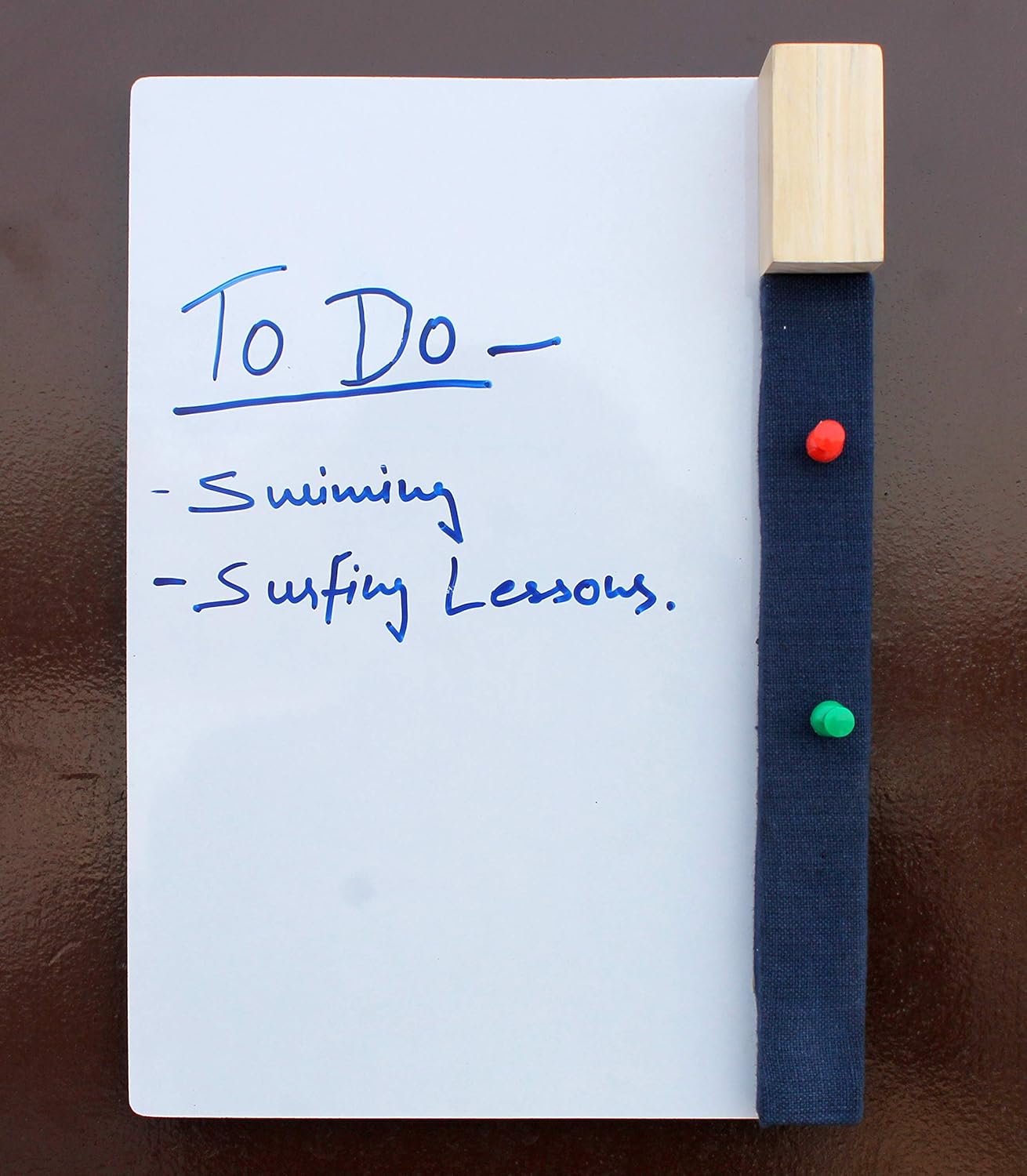 StonKraft Magnet to Do Whiteboard with Holder for Marker Pen -Task Recall, Planning Board, Personal Organiser, Writing Pad etc