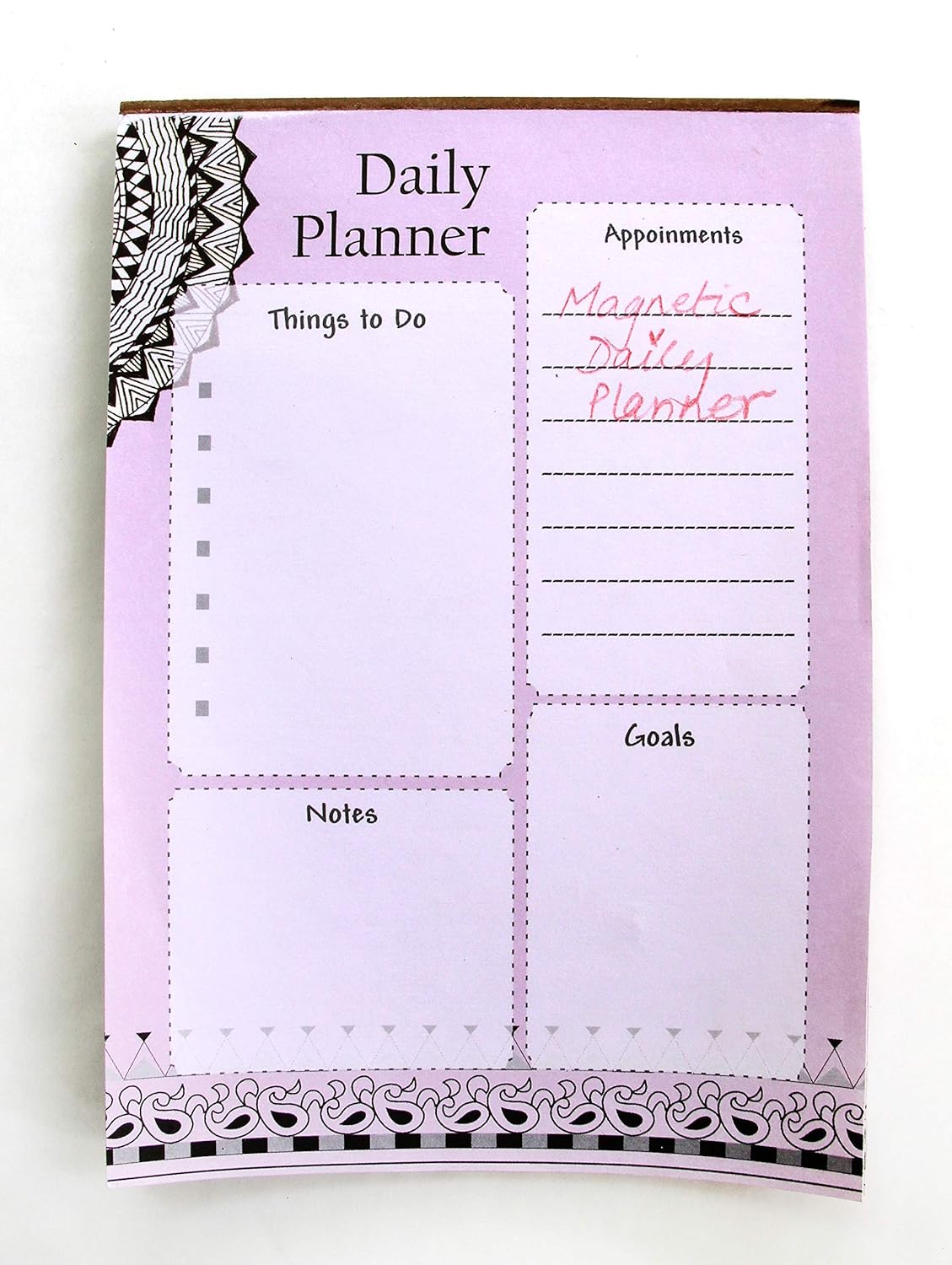 IVEI Magnetic to-Do Planner Pad with 40 Sheets � Lightweight Fridge Magnet - Note Pad - Unique to-Do-List Planner - Innovative Daily Planner Magnets for Home, Office, Best Budget Gift.