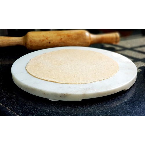KLEO Marble Chakla Polpat Roti Chapati Maker Rolling Board (9 Inch Diameter)