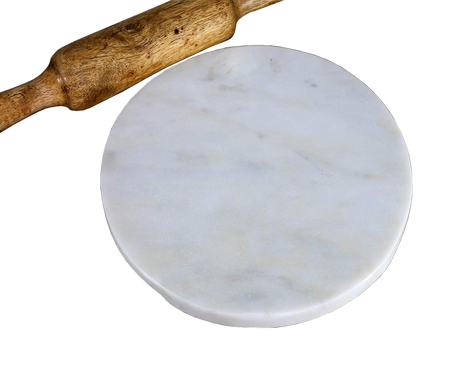 KLEO Marble Chakla Polpat Roti Chapati Maker Rolling Board (9 Inch Diameter)