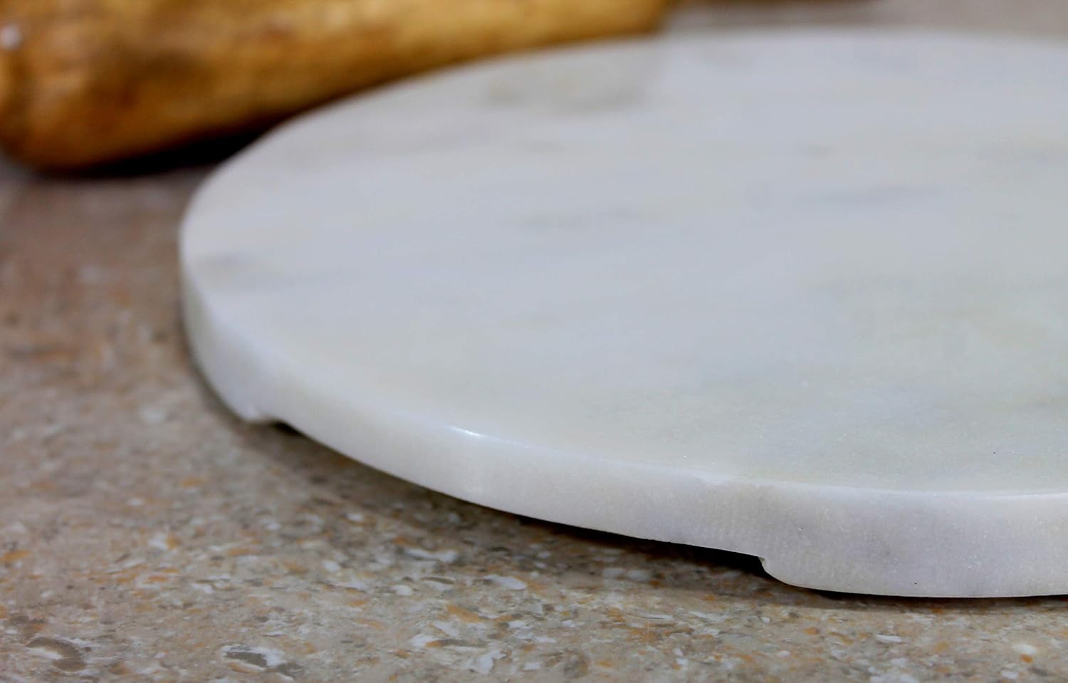 KLEO Marble Chakla Polpat Roti Chapati Maker Rolling Board (9 Inch Diameter)