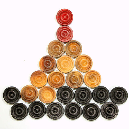 StonKraft Turbo Wooden Carrom Coin | Carrom Board Coins Pieces,for Kid