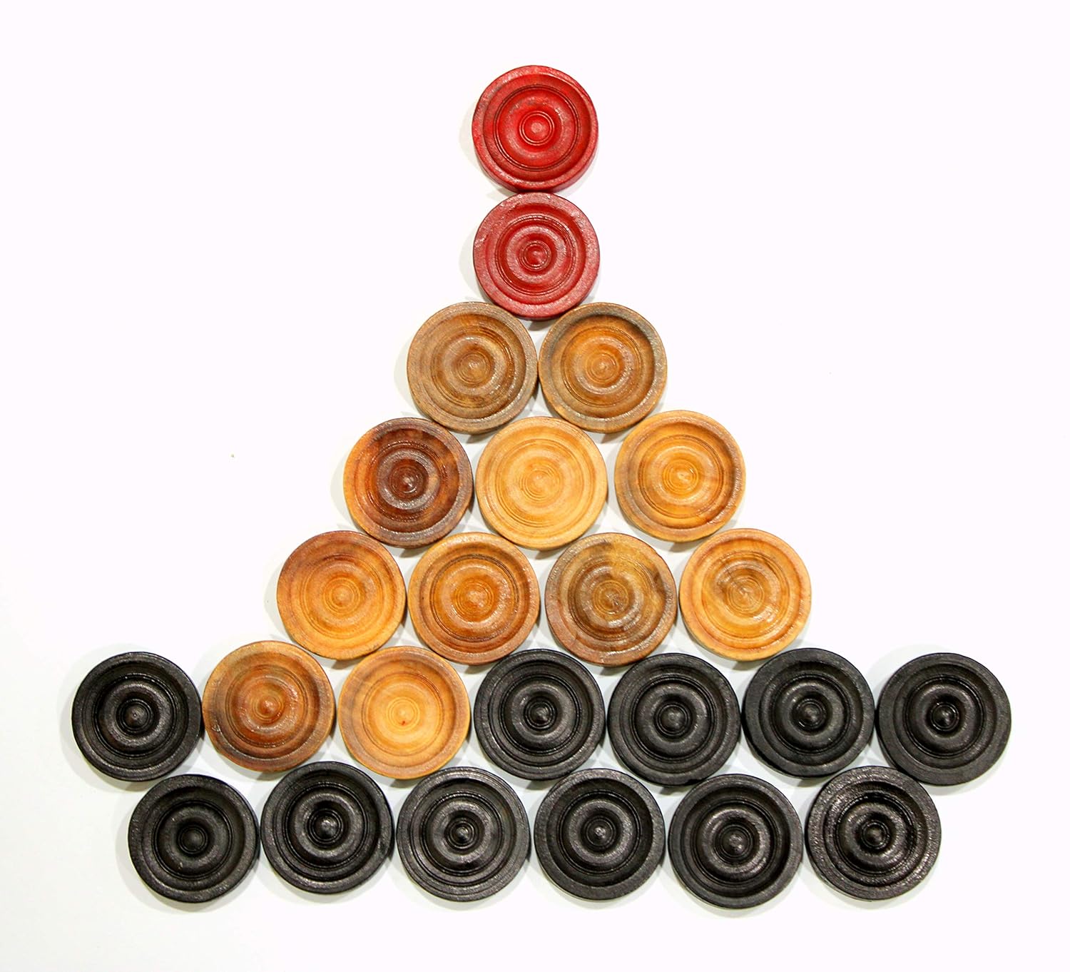 StonKraft Turbo Wooden Carrom Coin | Carrom Board Coins Pieces,for Kid