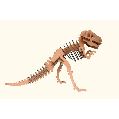 StonKraft Wooden 3D Puzzle Dinosaur Skeleton (Very Big Size) - Home Decor, Construction Toy, Modeling Kit, School Project - Easy to Assemble