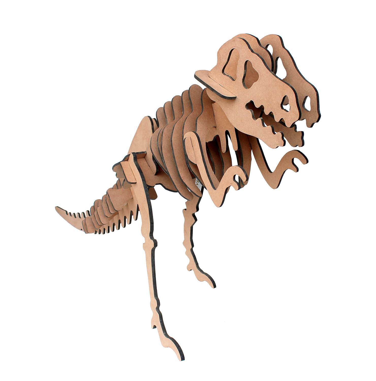 StonKraft Wooden 3D Puzzle Dinosaur Skeleton (Very Big Size) - Home Decor, Construction Toy, Modeling Kit, School Project - Easy to Assemble