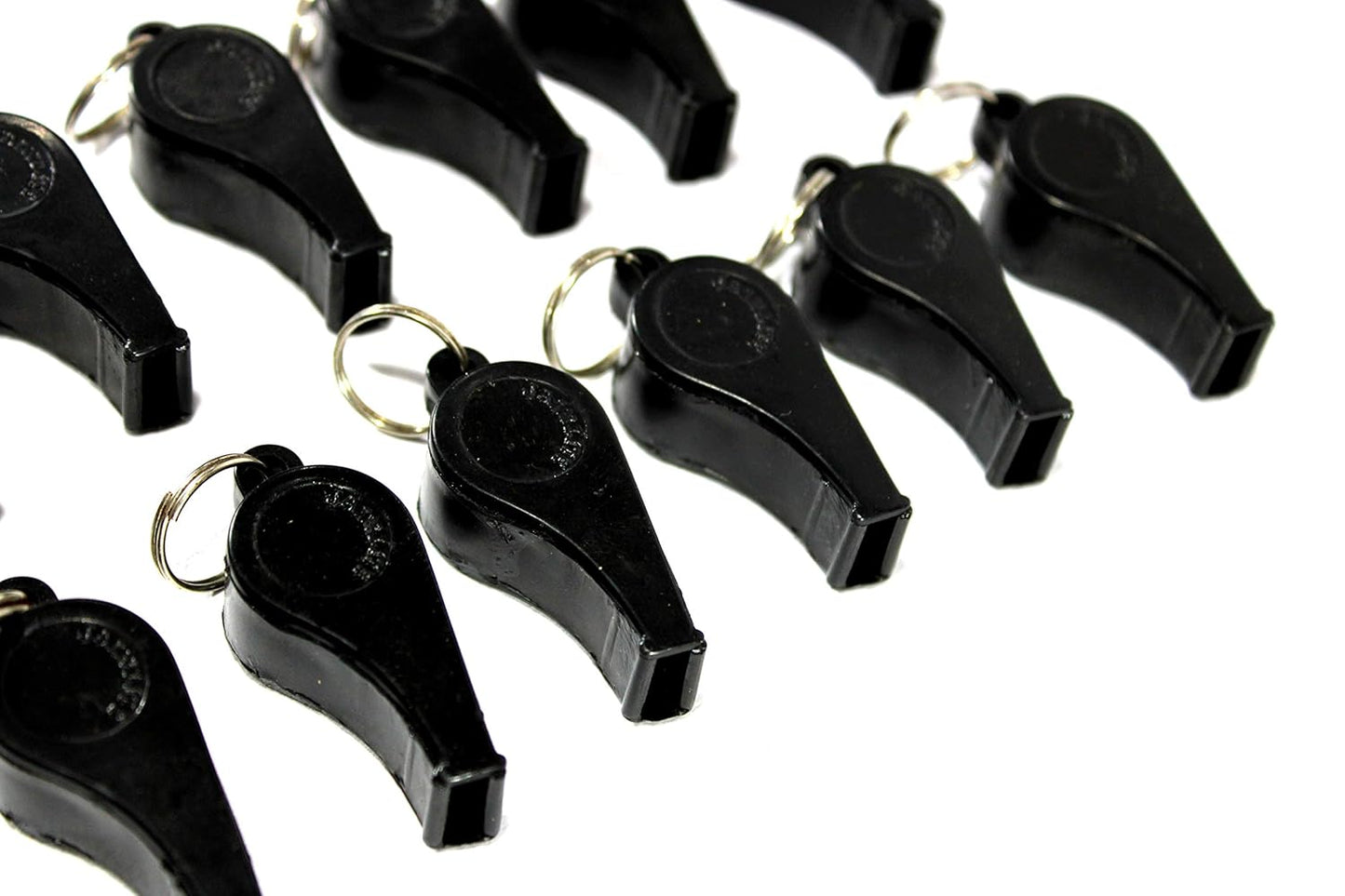 StonKraft Whistle, Loud Plastic Whistle for Referees Coaches Lifeguards Survival Emergency Football Basketball Soccer Hockey (Set of 12)