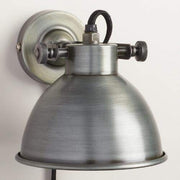 ESPLANADE Decorative Wall Light | Bedside Lamp | Reading Light | Wall Hanging Light | Focus Lights | Home Decor (Silver)