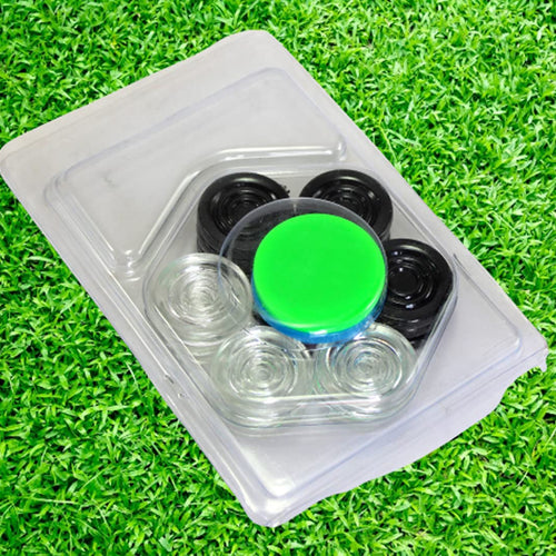 StonKraft Plastic Carrom Coins | Carrom Board Coins Pieces | Board Games (2 Striker Include)